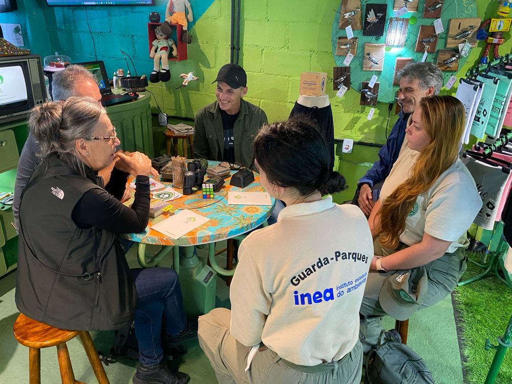 Roda de conversa no café da EcoModas